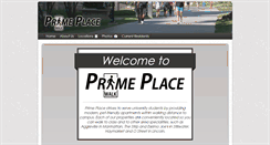 Desktop Screenshot of myprimeplace.com